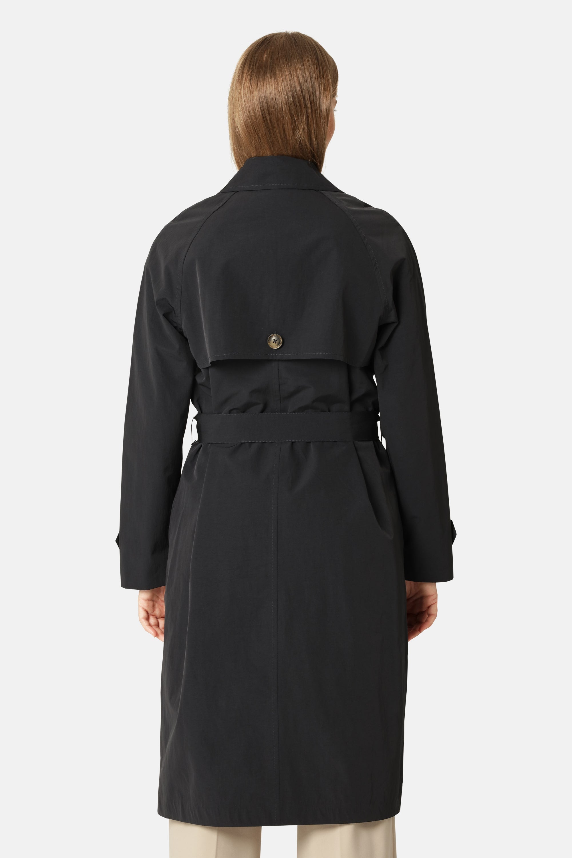 Teknisk Regnfrakke Trench - Dark Indigo